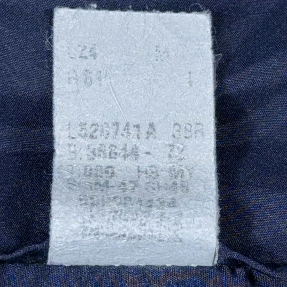 Lauren Ralph Lauren Mens Navy Blue 2-Button Blazer Sport Coat Made in Canada 38R